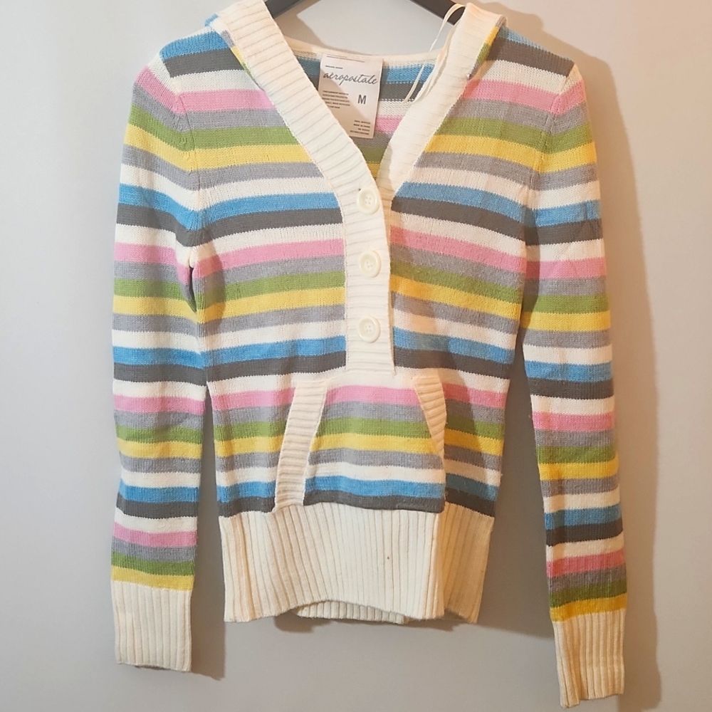 Aeropostale pullover holdie medium